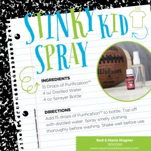 stinky kid spray